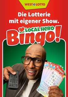 Westlotto Prospekt Local Hero Bingo! mit 1 Seite