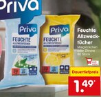 Feuchte Allzwecktücher von Priva im aktuellen Netto Marken-Discount Prospekt