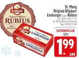 Original Allgäuer Limburger von St. Mang im aktuellen EDEKA Prospekt für 1,99 €