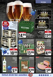 Bier im EDEKA Prospekt "Aktuelle Angebote" mit 28 Seiten (Rheine)