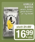 Kaffee Angebote von Gorilla bei EDEKA Haltern am See für 16,99 €
