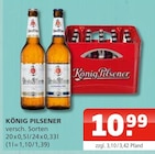 König Pilsener im Angebot bei Getränke Oase in Hamm König Pilsener Angebote bei Getränke Oase Hamm für 10,99 €