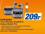 True Wireless Kopfhörer Galaxy Buds3 Pro bei expert im Bad Tölz Prospekt für 209,00 €