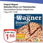 Steinofen Pizza im Angebot bei GLOBUS in Amberg Steinofen Pizza Angebote von Original Wagner bei GLOBUS Amberg für 1,66 €