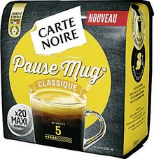 Dosettes café pause mug - Casino Supermarchés à Vannes Dosettes café pause mug en promo chez Casino Supermarchés Vannes à 4,40 €