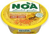 Hummus Dattel-Curry oder Brotaufstrich Linse-Curry Angebote von Noa bei REWE Eisenach für 1,79 €