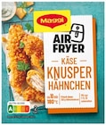 Air Fryer Käse Knusper Hähnchen oder Airfryer Paprika Pommes frites im Angebot bei Penny in Beckum Air Fryer Käse Knusper Hähnchen oder Airfryer Paprika Pommes frites Angebote von Maggi bei Penny Beckum für 0,44 €