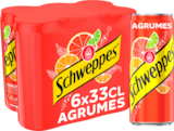 Auchan Supermarché Tarare - Promo SCHWEPPES AGRUMES CANETTES Promo SCHWEPPES AGRUMES CANETTES à 3,75 € dans le catalogue Auchan Supermarché à Tarare