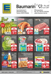 EDEKA Discounter Prospekt der aktuellen Woche mit 24 Seiten, gültig von 04.08.2025 bis 09.08.2025, in Nörvenich und Umgebung Aktueller EDEKA Discounter Prospekt in Nörvenich und Umgebung, "Aktuelle Angebote" mit 24 Seiten, 04.08.2025 - 09.08.2025