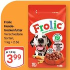 Hundetrockenfutter Angebote von Frolic bei GLOBUS Altenburg für 3,99 €
