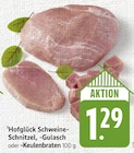 Schweine-Schnitzel im Angebot bei E center in Homburg Schweine-Schnitzel Angebote von Hofglück bei E center Homburg für 1,29 €