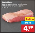 Aktuelles Spaltschinken Angebot bei Netto Marken-Discount in Saarbrücken ab 4,99 €