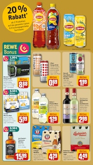 Jack Daniels im REWE Prospekt "Dein Markt" mit 22 Seiten (Frechen)