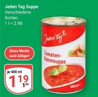 Aktuelle Tomaten Angebote bei GLOBUS in Braunschweig Aktuelles Tomaten-Rahmsuppe Angebot bei GLOBUS in Braunschweig ab 1,19 €