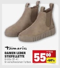 Damen Leder Stiefelette Angebote von Tamaris bei E center Speyer für 55,00 €