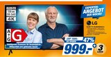 OLED TV OLED55B42LA Angebote von LG bei expert Rheinbach für 999,00 €