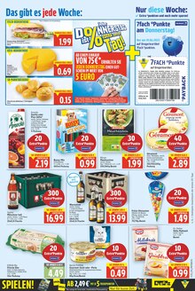 Bier im aktuellen E center Prospekt (Falkensee) Bier im E center Prospekt "Aktuelle Angebote" mit 24 Seiten (Falkensee)