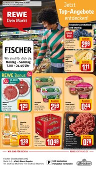 Wurst im aktuellen REWE Prospekt (Moers) Wurst im REWE Prospekt "Dein Markt" mit 33 Seiten (Moers)