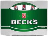 Pils Angebote von Beck’s bei REWE Regensburg für 10,99 €