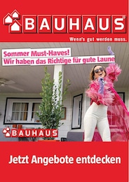 BAUHAUS Prospekt: Sommer Must-Haves!, 1 Seite, 02.07.2022 - 31.07.2022
