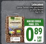 Leinsamen von  im aktuellen EDEKA Prospekt für 0,89 €