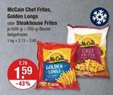 Chef Frites im Angebot bei V-Markt in Kaufbeuren Chef Frites Angebote von McCain bei V-Markt Kaufbeuren für 1,59 €