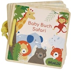 Babyspielzeug im Rossmann Prospekt Babybuch Safari von Miniju im aktuellen Rossmann Prospekt für 3,99 €