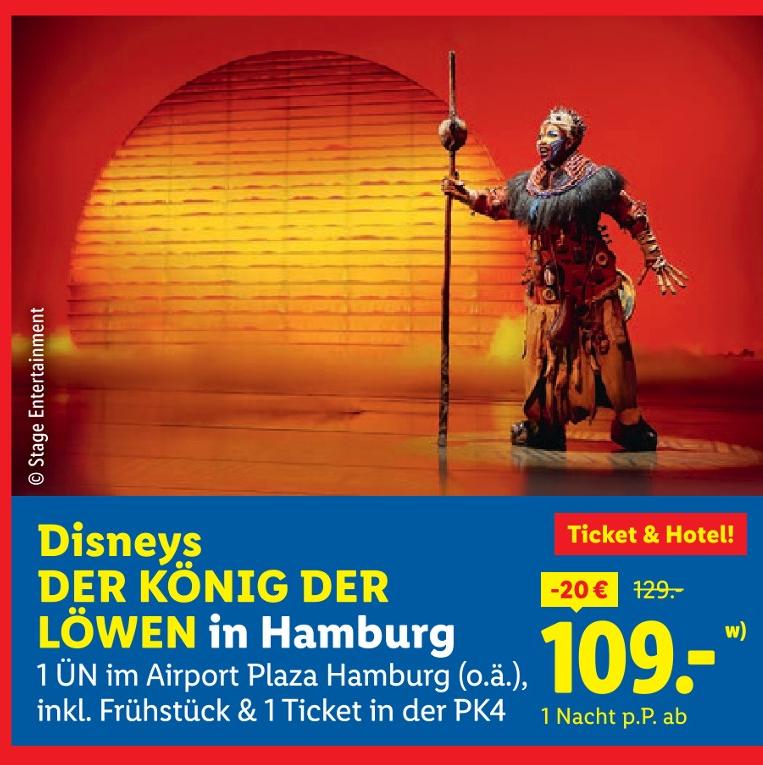 Disneys DER KÖNIG DER LÖWEN in Hamburg
