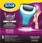 Elektrischer Hornhautentferner Velvet Smooth Pro von Scholl im aktuellen Rossmann Prospekt