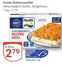 Aktuelle Frosta Angebote bei GLOBUS in Mannheim Aktuelles Schlemmerfilet Angebot bei GLOBUS in Mannheim ab 2,79 €
