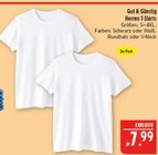 Herren T-Shirts im Angebot bei Marktkauf in Erlangen Herren T-Shirts Angebote von Gut & Günstig bei Marktkauf Erlangen für 7,99 €
