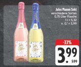 Sekt im Angebot bei EDEKA in Erlangen Sekt Angebote von Jules Mumm bei EDEKA Erlangen für 3,99 €