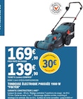 Tondeuse électrique poussée 1900 W - FOXTER à 139,90 € dans le catalogue E.Leclerc