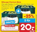 Aktuelles Bitburger Premium Biere Angebot bei Netto Marken-Discount in Speyer ab 20,00 €