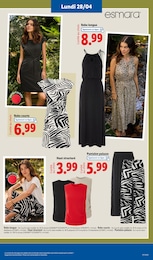 Prix et réduction Lingerie Femme dans le prospectus Lidl en cours Offre Lingerie Femme dans le catalogue Lidl du moment à la page 61