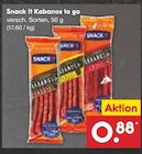 Aktuelles Kabanos to go Angebot bei Netto Marken-Discount in Kassel ab 0,88 €