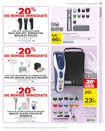 Offre Philips dans le catalogue Carrefour du moment à la page 49