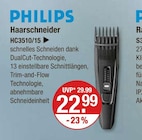 Haarschneider HC3510/15 Angebote von Philips bei V-Markt Kempten für 22,99 €
