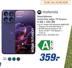 Aktuelle Handy Angebote bei expert in Bielefeld Aktuelles Smartphone edge 70 fusion 8 GB + 256 GB Angebot bei expert in Bielefeld ab 359,00 €