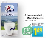 H-Milch lactosefrei Angebote von Schwarzwaldmilch bei E center Heidelberg für 1,49 €