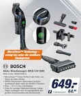 Akku Staubsauger BKS1041BM Angebote von Bosch bei expert Bautzen für 649,00 €