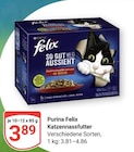 Katzennassfutter im Angebot bei GLOBUS in Wolfenbüttel Katzennassfutter Angebote von Purina Felix bei GLOBUS Wolfenbüttel für 3,89 €