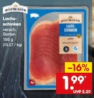 Lachsschinken im Angebot bei Netto Marken-Discount in Wuppertal Lachsschinken Angebote von Hofmaier bei Netto Marken-Discount Wuppertal für 1,99 €