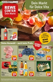 Aktueller REWE Supermarkt Prospekt in Suhl und Umgebung, "Dein Markt" mit 30 Seiten, 22.04.2024 - 27.04.2024