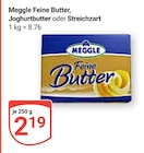 Feine Butter Angebote von Meggle bei GLOBUS Krefeld für 2,19 €