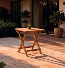 Promo Table d’appoint acacia à 29,99 € dans le catalogue Maxi Bazar à Herblay