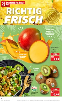 Erdbeeren Angebot im Kaufland Prospekt, gültig von 06.07.2026 bis 08.07.2026 Erdbeeren Angebot im aktuellen Kaufland Prospekt auf Seite 13