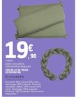 Tour de lit ou tresse de decoration - KINOUSSES - E.Leclerc à Lens Tour de lit ou tresse de decoration - KINOUSSES en promo chez E.Leclerc Lens à 19,90 €