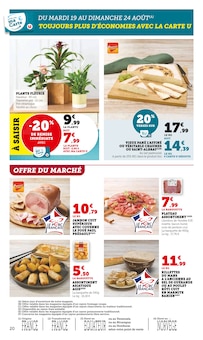 Promo Hamburger dans le catalogue Super U du moment à la page 20