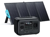 Tragbare Powerstation AC2A mit PV120 Solarpanel, 204Wh/300W AC Ausgang Powerbank von BLUETTI im aktuellen MediaMarkt Saturn Prospekt